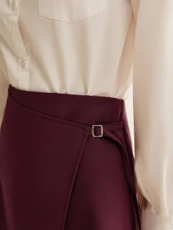Wrap Mini Skirt
